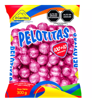 Ch Pelotita Fucsia x 110 UND